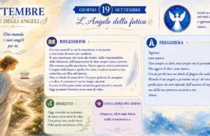 19 settembre: L’Angelo della fatica 19 settembre: L'Angelo della fatica