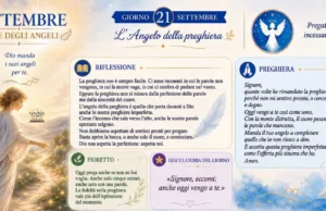 21 settembre: L’Angelo della preghiera 21 settembre: L'Angelo della preghiera