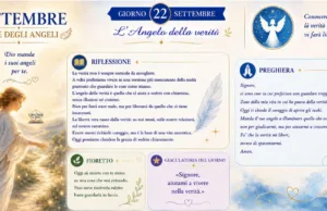 22 settembre: L’Angelo della verità 22 settembre- L'Angelo della verità