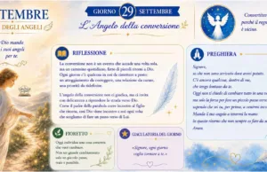 29 settembre: L’Angelo della conversione 29 settembre 2026 mese degli angeli